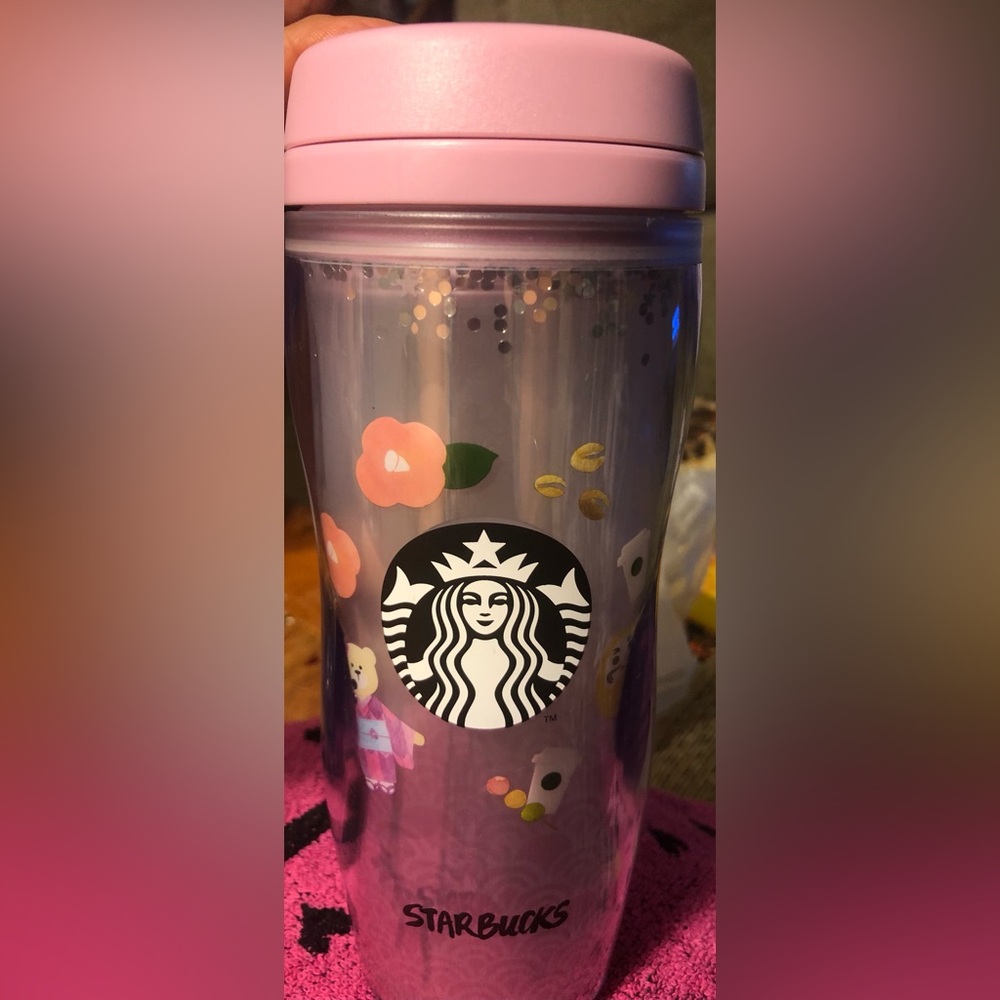 Starbucks JAPAN Tumbler Coffee Tea Water Bottle Cup Collectible